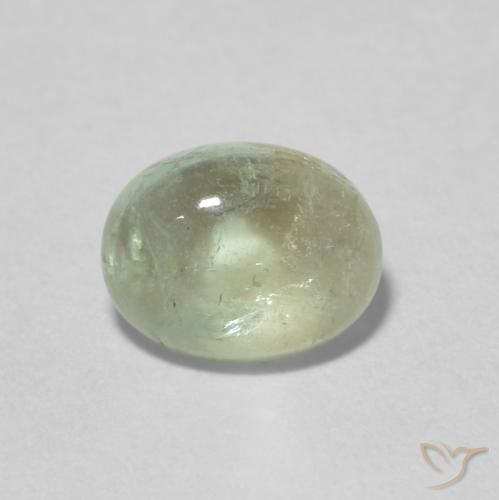 1.52ct 天然 浅绿色 碧玺, 椭圆形, 透明