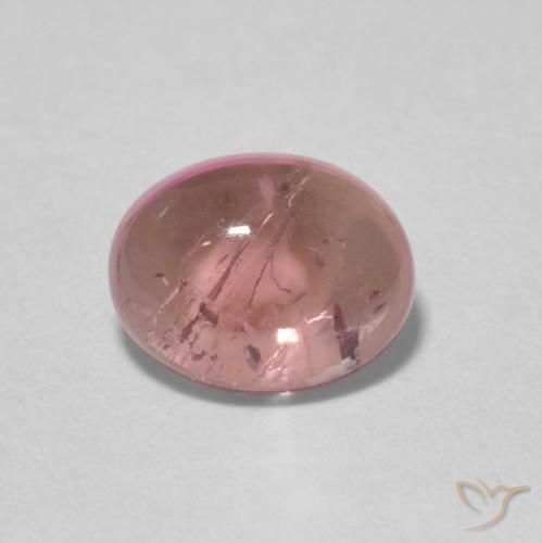 1.44ct 天然 中粉红色 碧玺, 椭圆形, 透明