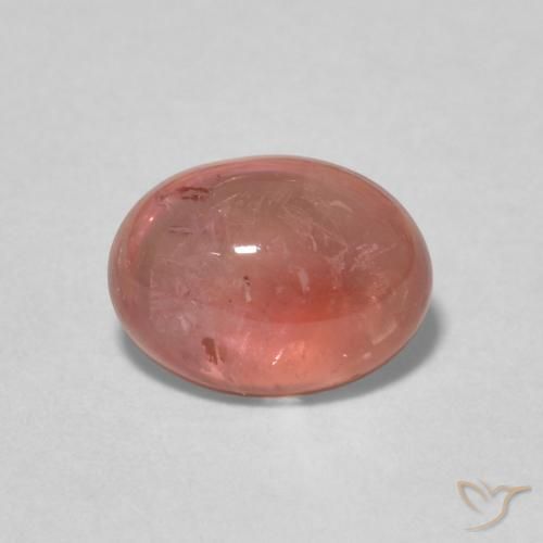 1.51ct 天然 紫檀粉 碧玺, 椭圆形, 透明