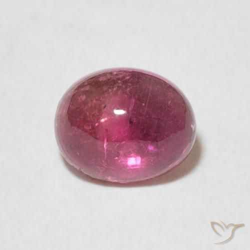 0.79ct 天然 红紫色 碧玺, 椭圆形, 透明