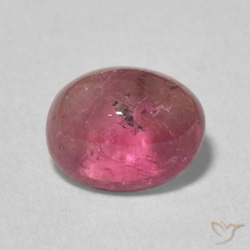 1.41ct 天然 深红色 碧玺, 椭圆形, 透明