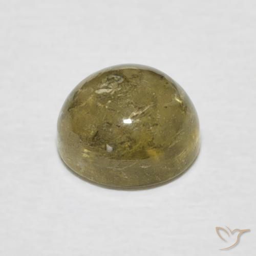 1.17克拉天然碧玺，圆形的，透明