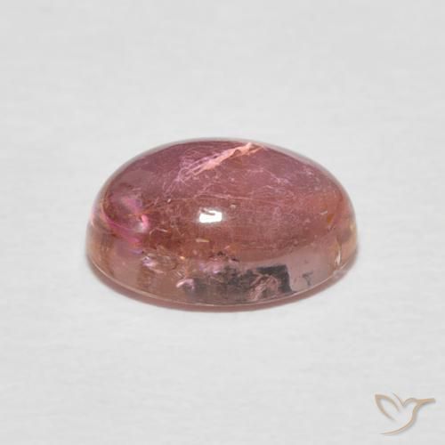 1.60克拉天然碧玺，椭圆形，透明