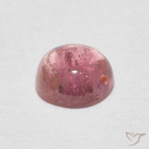 0.97克拉天然碧玺，圆形的，透明