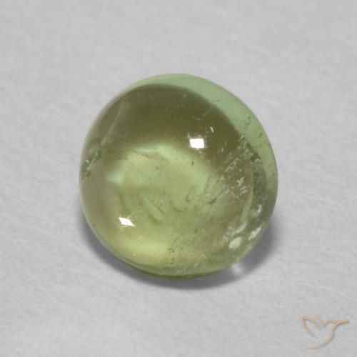0.76克拉天然碧玺，圆形的，透明