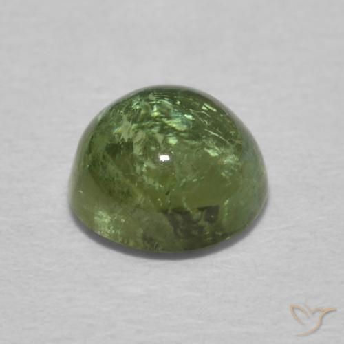 0.85克拉天然碧玺，圆形的，透明
