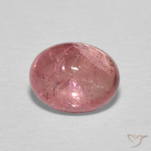 1.85ct 天然 深粉色 碧玺, 椭圆形, 透明