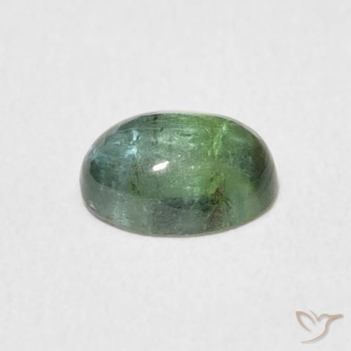0.69克拉天然碧玺，椭圆形，透明