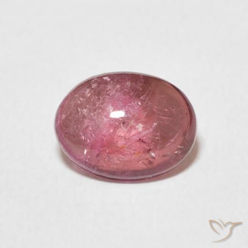 1.40ct 天然 Dark PInk 碧玺, 椭圆形, 透明