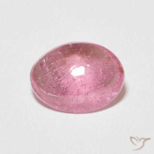 1.86ct 天然 泡泡糖粉色 碧玺, 椭圆形, 透明