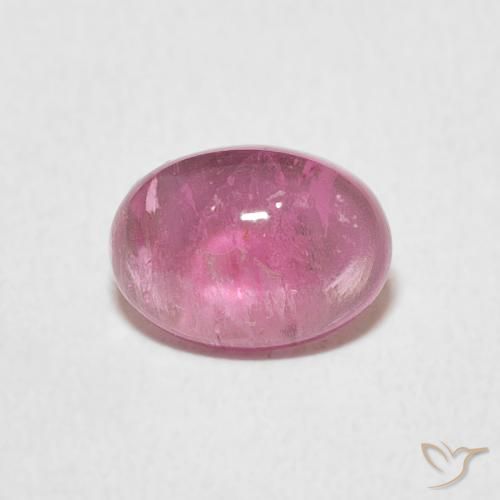 1.22ct 天然 泡泡糖粉色 碧玺, 椭圆形, 透明
