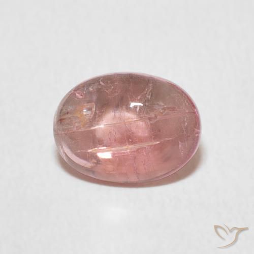 1.28克拉天然碧玺，椭圆形，透明