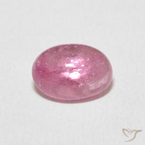 1.19ct 天然 艳粉色 碧玺, 椭圆形, 透明