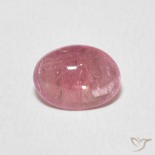 1.23ct 天然 泡泡糖粉色 碧玺, 椭圆形, 透明