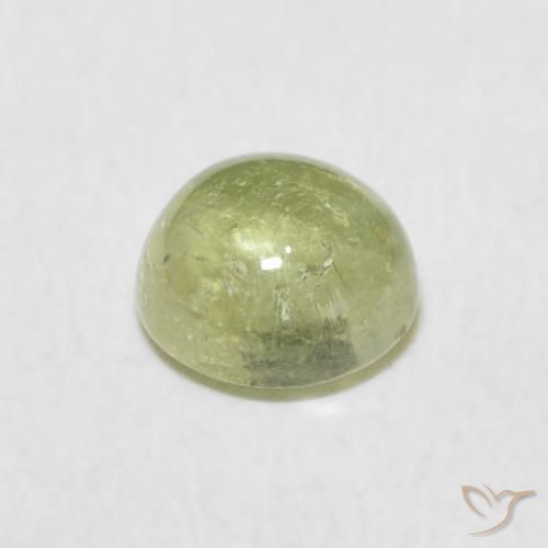 0.96克拉天然碧玺，圆形的，透明