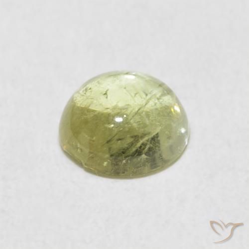 0.84克拉天然碧玺，圆形的，透明