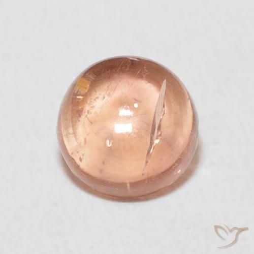 1.18克拉天然碧玺，圆形的，透明