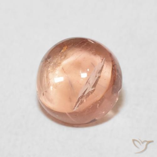 1.18克拉天然碧玺，圆形的，透明