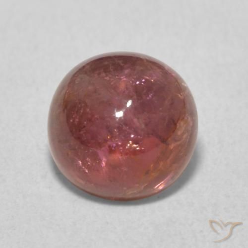 1.63ct 天然 Medium Dark-Pink 碧玺, 圆形的, 透明