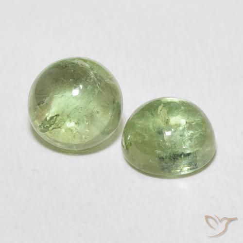 3.17克拉天然碧玺，圆形的，透明