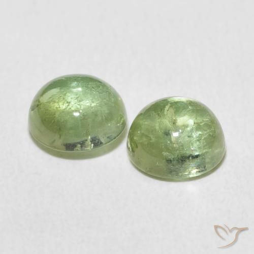 3.17克拉天然碧玺，圆形的，透明