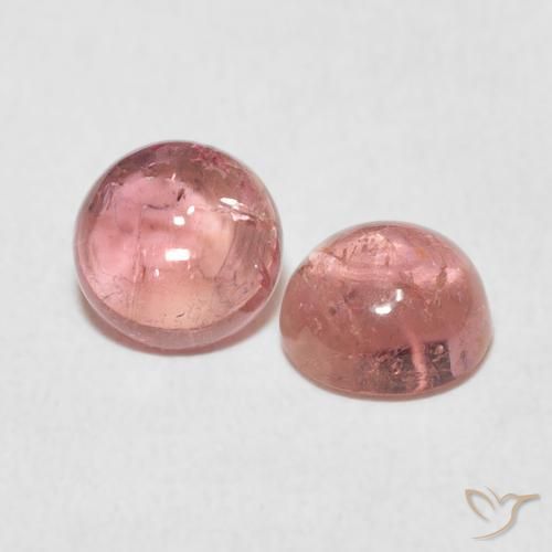1.90克拉天然碧玺，圆形的，透明