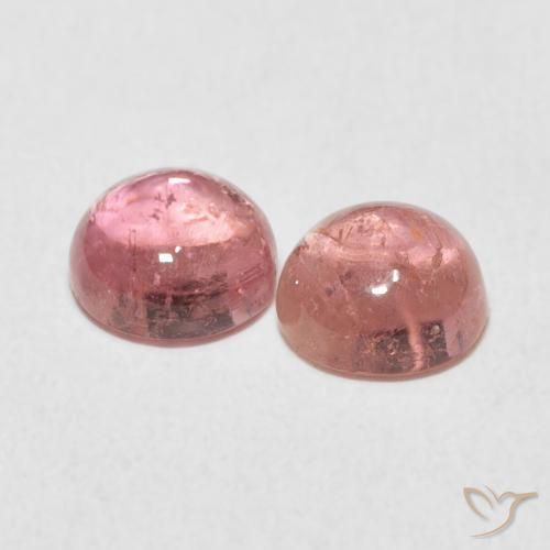 1.90克拉天然碧玺，圆形的，透明