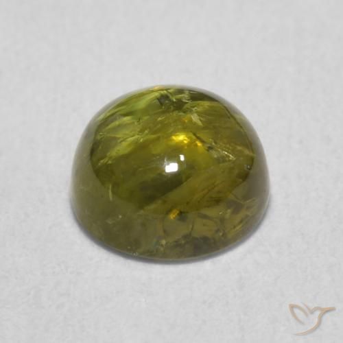 1.18克拉天然碧玺，圆形的，透明
