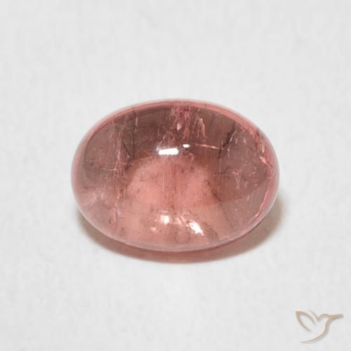 1.48ct 天然 玫瑰粉色 碧玺, 椭圆形, 透明