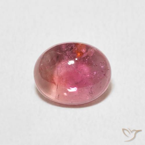 1.13ct 天然 Light Merlot Red 碧玺, 椭圆形, 透明