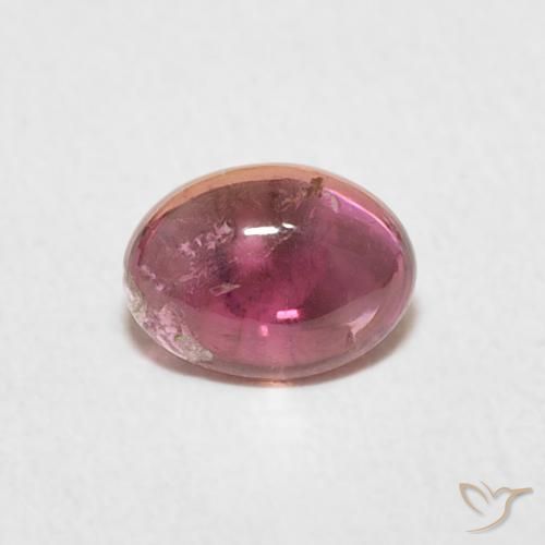 0.72ct 天然 中紫色 碧玺, 椭圆形, 透明
