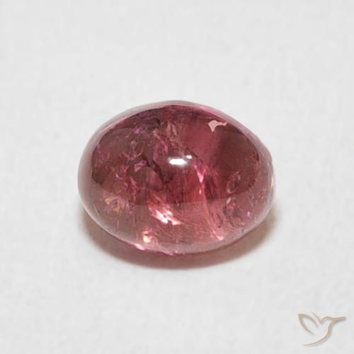 0.80ct 天然 紫樱桃红 碧玺, 椭圆形, 透明