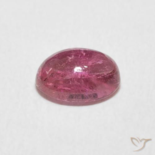 0.77克拉天然碧玺，椭圆形，透明