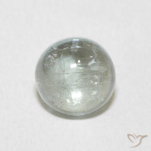 1.40ct 天然 苔绿色 碧玺, 圆形的, 透明
