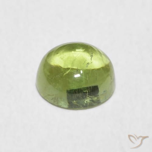 0.79克拉天然碧玺，圆形的，透明