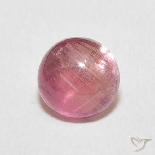 1.49ct 天然 粉红色调 碧玺, 圆形的, 透明