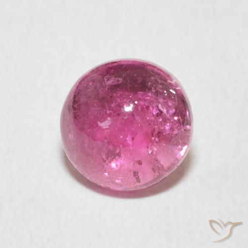 1.45ct 天然 中紫色 碧玺, 圆形的, 透明