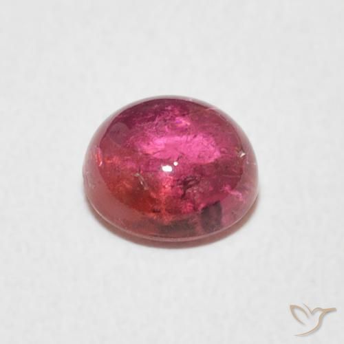 1.18克拉天然碧玺，圆形的，透明