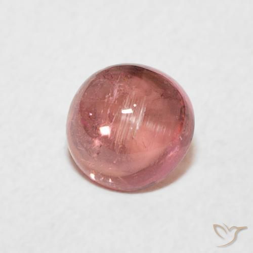 0.89克拉天然碧玺，圆形的，透明