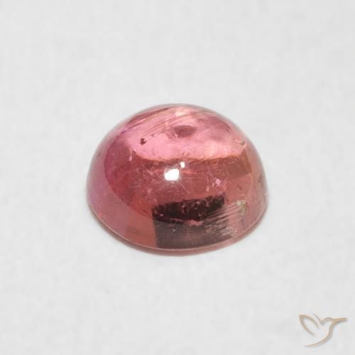0.89克拉天然碧玺，圆形的，透明