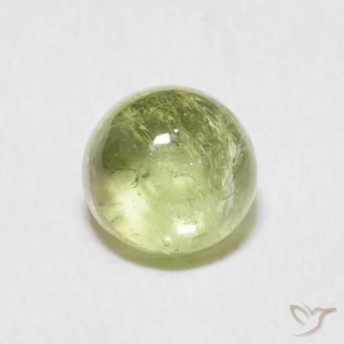 1.17ct 天然 浅绿色 碧玺, 圆形的, 透明