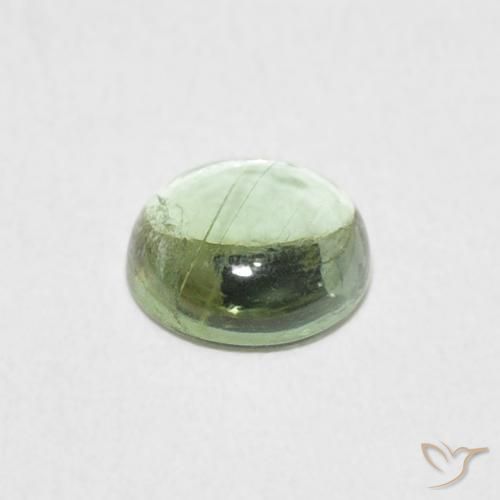 0.78克拉天然碧玺，圆形的，透明