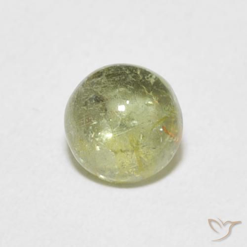0.97克拉天然碧玺，圆形的，透明