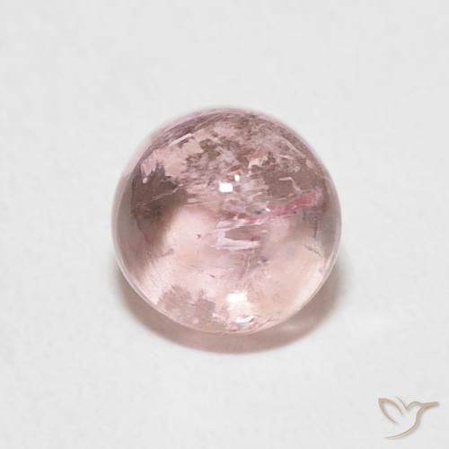 1.20ct 天然 中粉红色 碧玺, 圆形的, 透明