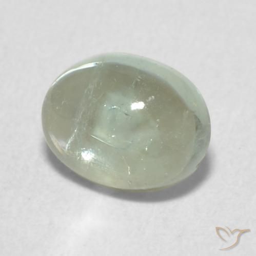 0.87克拉天然碧玺，椭圆形，透明