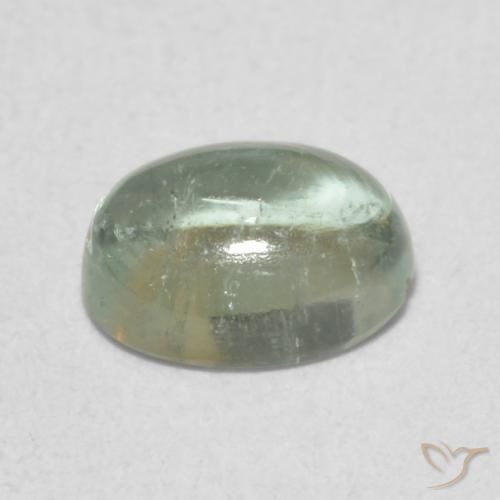 0.87克拉天然碧玺，椭圆形，透明