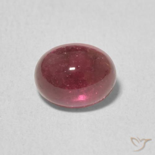 1.21ct 天然 梅洛红 碧玺, 椭圆形, 透明