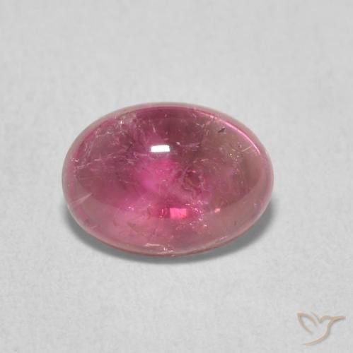 1.30ct 天然 中紫色 碧玺, 椭圆形, 透明