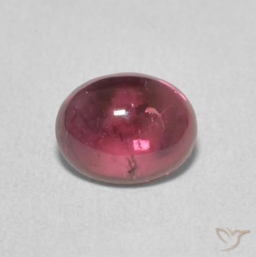 1.10ct 天然 深洋红色 碧玺, 椭圆形, 透明