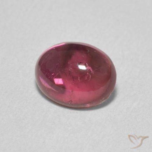 1.10克拉天然碧玺，椭圆形，透明